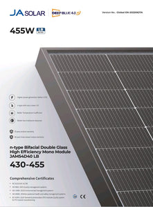 Solarmodul JA Solar (Full Black, Standard & Glas-Glas)
