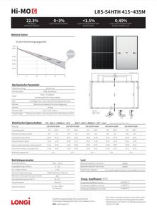 Solarmodul LONGi Hi-MO6 Explorer (Standard & Full Black)