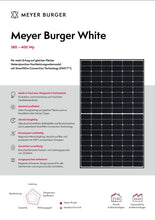 Laden Sie das Bild in den Galerie-Viewer, Solarmodul Meyer Burger (Full Black, Standard &amp; Glas-Glas)