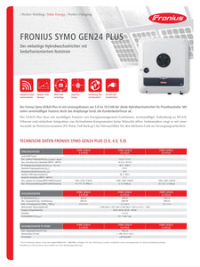 Wechselrichter Fronius Symo GEN24 Plus
